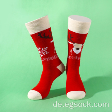 Dicke kuschelige Weihnachtswintersocken für Männer